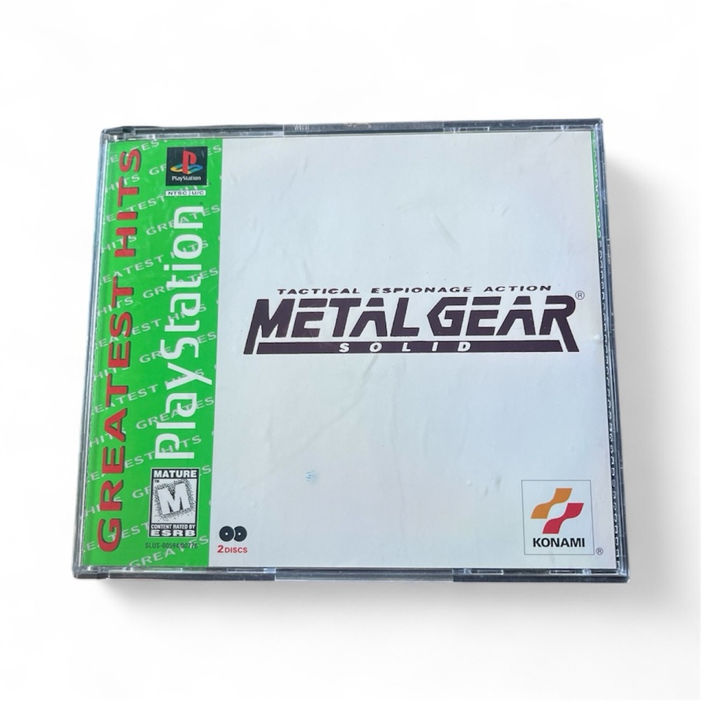 Metal Gear Solid Tactical Espionage Action (Sony PlayStation 1, 1998)